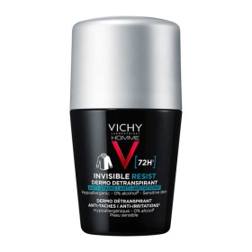 Vichy Homme Invisible Resist 72H Ανδρικό Αποσμητικό Roll-On Κατά των Σημαδιών & της Έντονης Εφίδρωσης 50ml