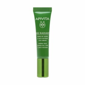 Apivita Bee Radiant Eye Cream with Peony Κρέμα Ματιών για Σημάδια Γήρανσης  Ξεκούραστη Όψη 15ml
