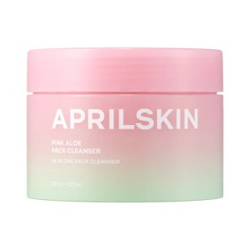 APRILSKIN Pink Aloe Pack Cleanser - Καθαριστικό προσώπου 4 σε 1 , 120ml