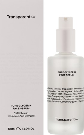 Transparent Lab Pure Glycerin Face Serum 50 ml