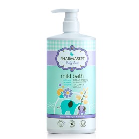 Pharmasept Baby Care Mild Bath Βρεφικό Αφρόλουτρο για Σώµα & Μαλλιά, 1lt
