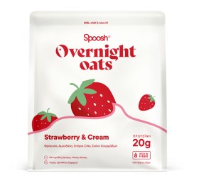 Spoosh Overnight Oats Strawberry & Cream 20g