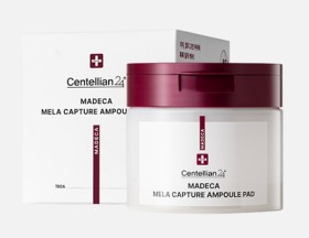 Centellian 24  Madeca Mela Capture Ampoule Pad -Pads με ορό για την καταπράυνση και λεύκανση του δέρματος 60pads