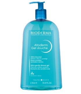 Bioderma Atoderm Gel Douche Εξαιρετικά Απαλό Αφρόλουτρο για Κανονικό Προς Ευαίσθητο Δέρμα 1Lt