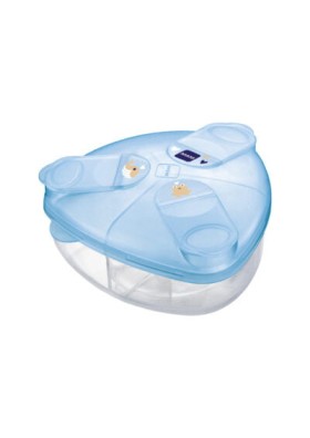 Mam Δοχείο για Σκόνη Γάλακτος boy 3 θήκες για μεγάλες μερίδες έως 40g,1τεμ