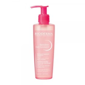 Bioderma Sensibio Gel Moussant Απαλό Τζελ Καθαρισμού & Αφαίρεσης Μακιγιάζ για Ευαίσθητο Δέρμα 200ml