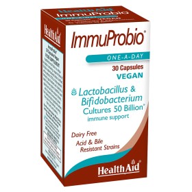 HEALTH AID Immuprobio Vegan 30 Κάψουλες