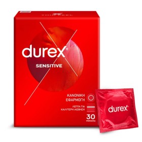 Durex Προφυλακτικά Πολύ Λεπτά Sensitive 30τεμ
