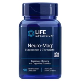 Life Extension Neuro-Mag™ Magnesium L-Threonate για Φυσιολογική λειτουργία μυών, νεύρων 90 Κάψουλες