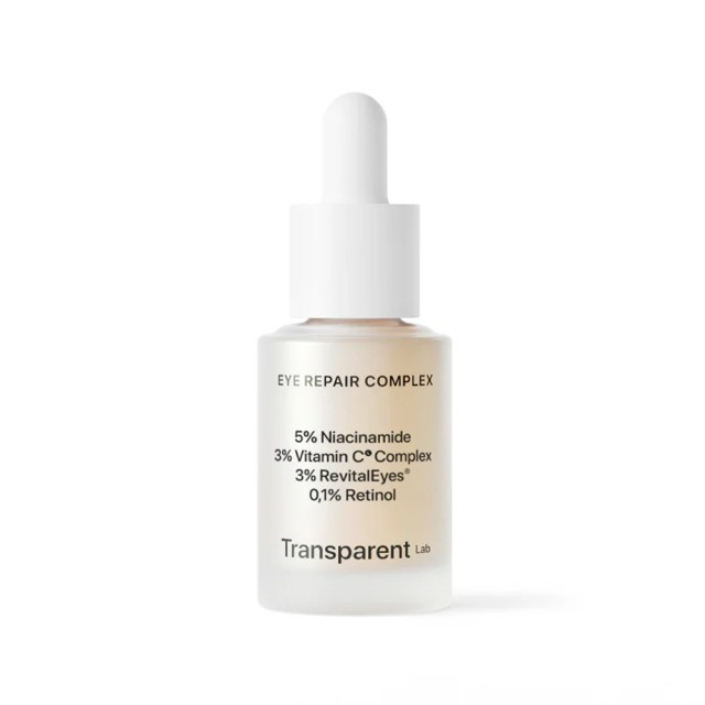 Transparent Lab Eye Repair Complex 15ml- Ορός περιγράμματος ματιών με Ρετινόλη, Βιταμίνη C και Νιασιναμίδη 15ml