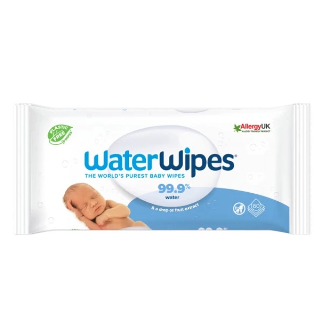 Waterwipes Μωρομάντηλα 60 τεμάχια