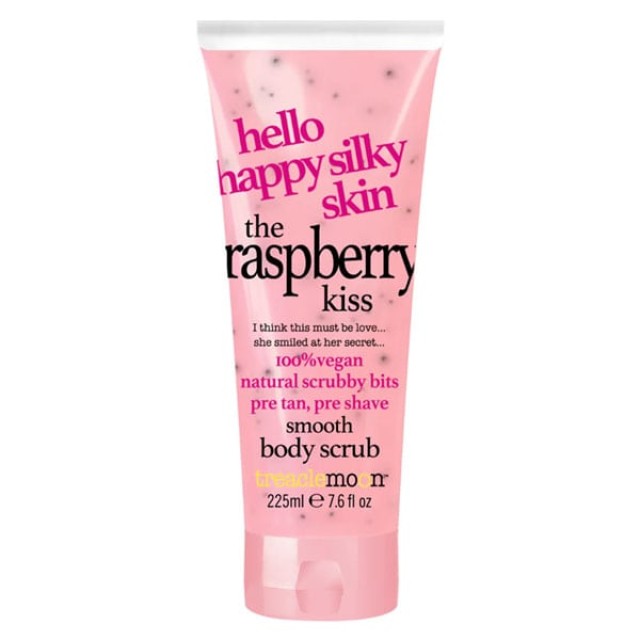 Treaclemoon The Raspberry Kiss Scrub Απολεπιστικό Σώματος με Άρωμα Βατόμουρο, 225ml