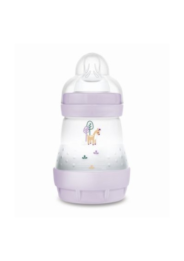 Mam Easy Start Anti-Colic Πλαστικό Μπιμπερό με Θηλή Σιλικόνης 0+ μηνών Ροζ 160ml