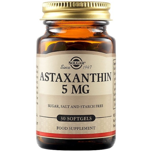 Solgar Astaxanthin 5mg 30softgels
