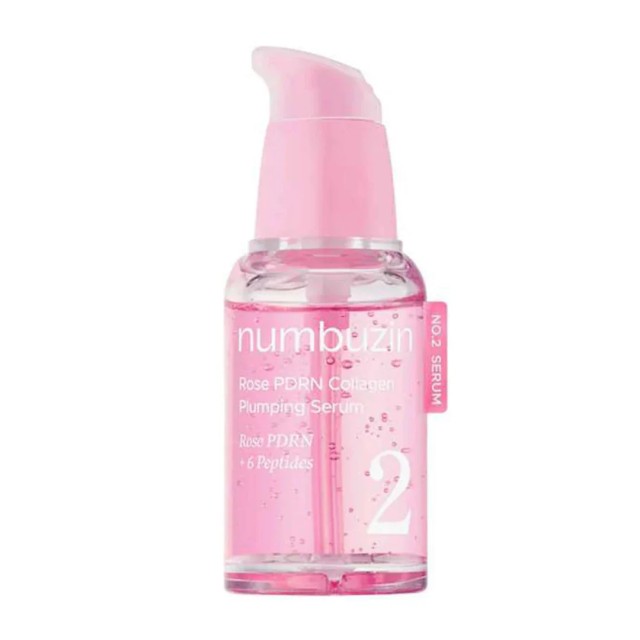 Numbuzin No. 2 PDRN Collagen Plumping Serum 30ml-Ορός γεμίσματος κολλαγόνου No.2 Rose PDRN 30ml