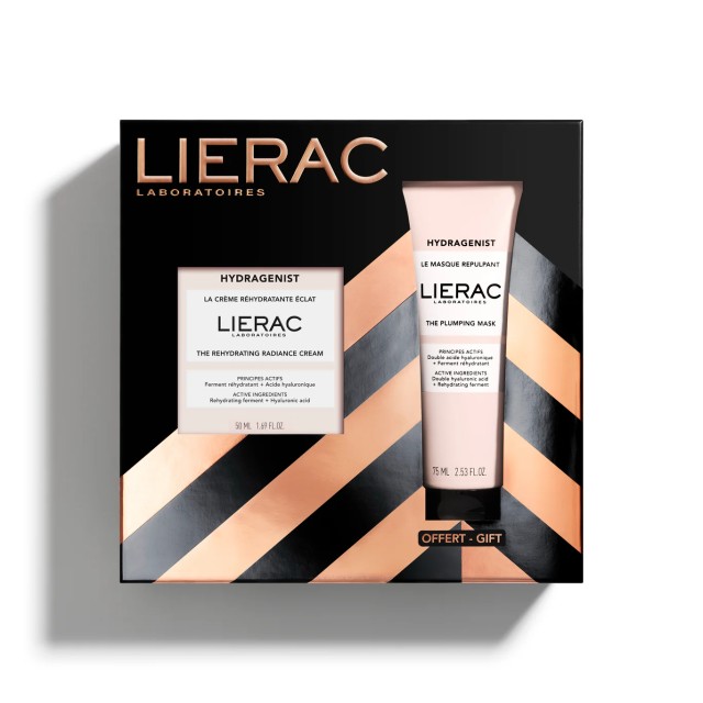 Lierac Promo Hydragenist Rehydrating Radiance Cream 50ml + Masque Repulpant 75ml