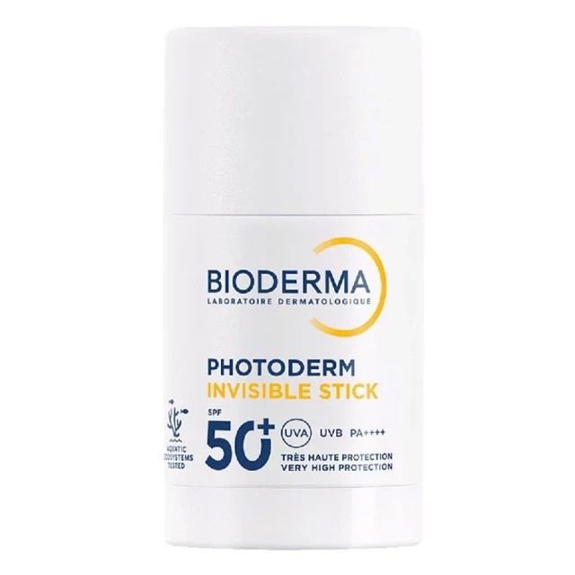 Bioderma Photoderm Invisible Stick Αντηλιακό Στικ Προσώπου SPF50+ 15g