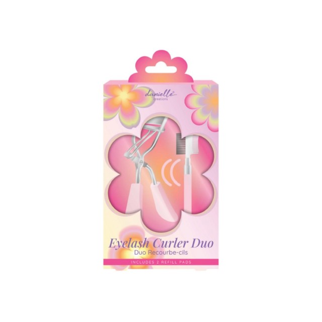 Danielle Creations Σετ με Ψαλιδάκι Βλεφαρίδων & Χτενάκι Διαχωρισμού, Eyelash Curler