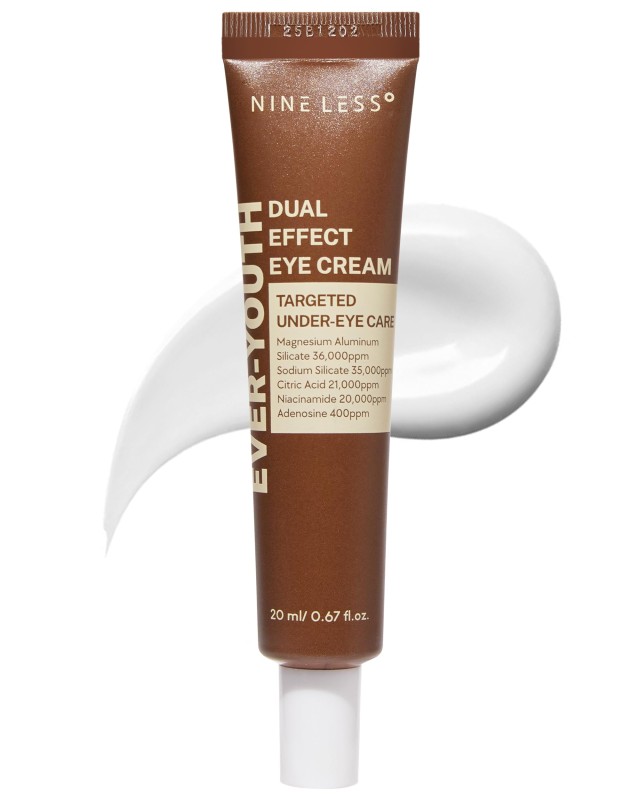 NINELESS  Ever-Youth Dual Effect Eye Cream-Φόρμουλα διπλής δράσης για άμεσο lifting + μακροχρόνια φροντίδα των ρυτίδων 20ml