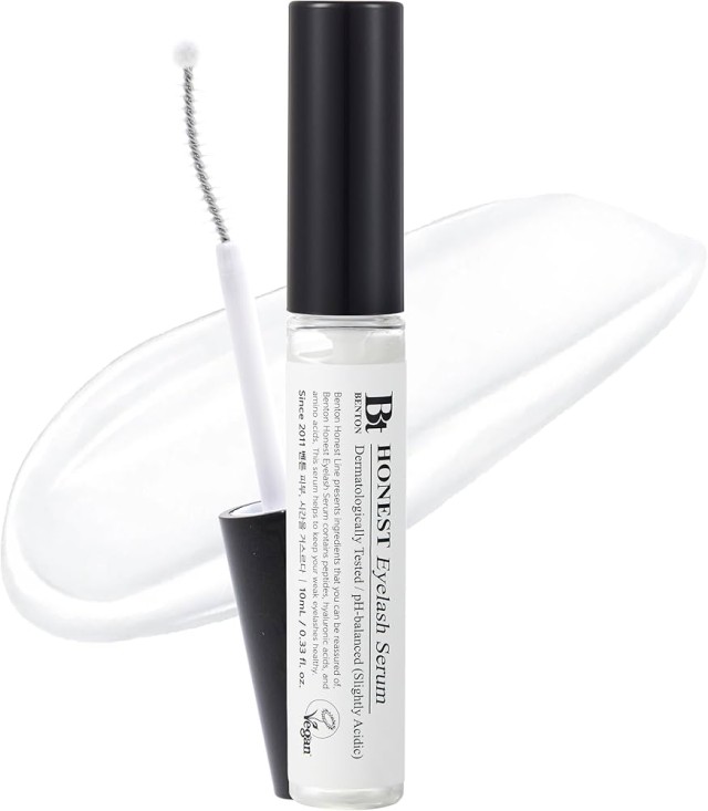 Benton Honest Eyelash Serum -Serum Βλεφαρίδων με Πεπτίδια & Υαλουρονικό Οξύ για Μήκος 10ml