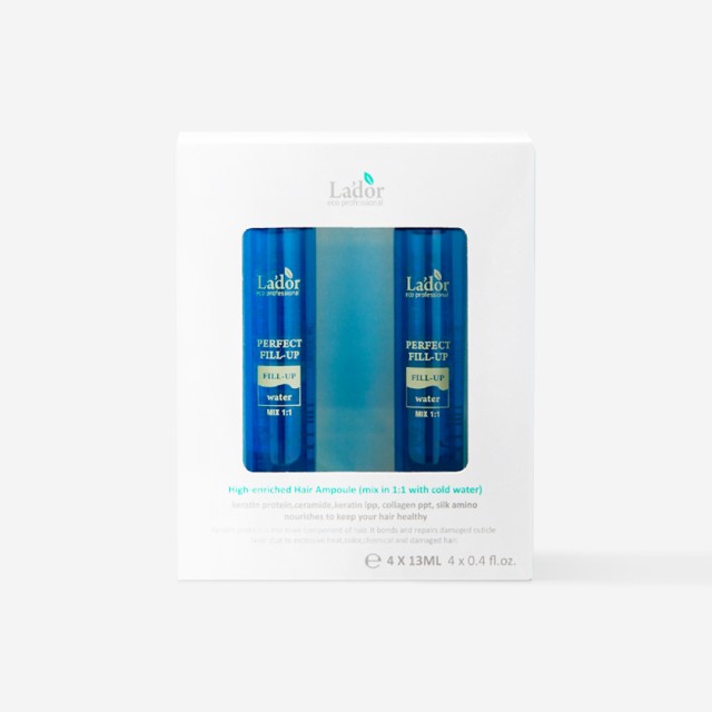 LADOR Eco Professional Perfect Hair Fill-Up Ampoule - Αναπλαστικές Αμπούλες Μαλλιών 4x13ml