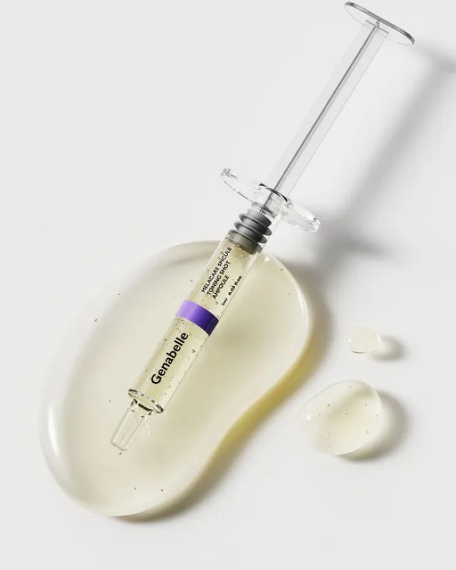 Genabelle  Melacare Spicule Toning Shot Ampoule - Προηγμένη Αμπούλα Αντιγήρανσης & Λεύκανσης Ορός προσώπου, 1 ml x 3 τμχ
