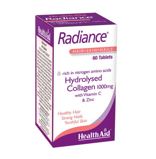 HEALTH AID Radiance Hydrolysed Collagen 1000mg 60 Ταμπλέτες