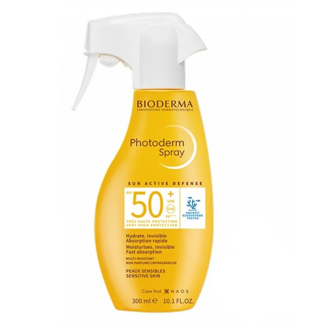Bioderma Photoderm Family Σπρέι Αντηλιακό για Σώμα + Πρόσωπο SPF50+, 300ml