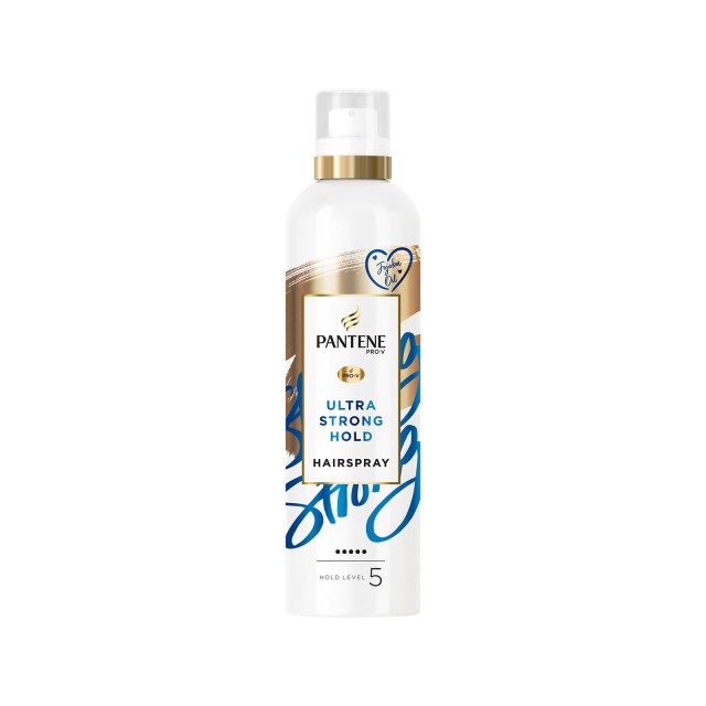 Pantene Pro-v Ultra Strong Hold Hairspray Hold Level 5 250ml-Λακ για τα Μαλλιά Πολύ Δυνατό Κράτημα 250ml