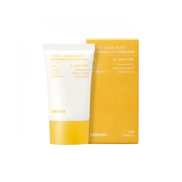 Celimax Pore+Dark Spot Brightening Care Sunscreen SPF50 PA++++ Αντηλιακό κατά των Κηλίδων 50ml