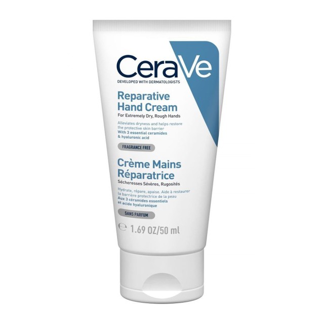 Cerave Reparative Hand Cream Επανορθωτική Κρέμα Χεριών 50ml