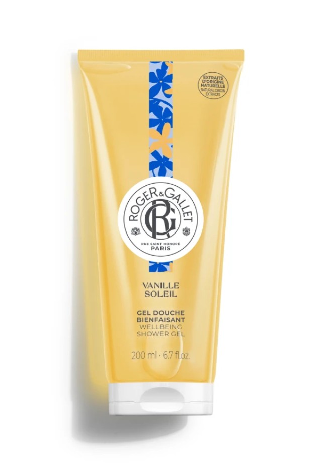 Roger & Gallet Vanille Soleil Αναζωογονητικό Shower Gel 200ml