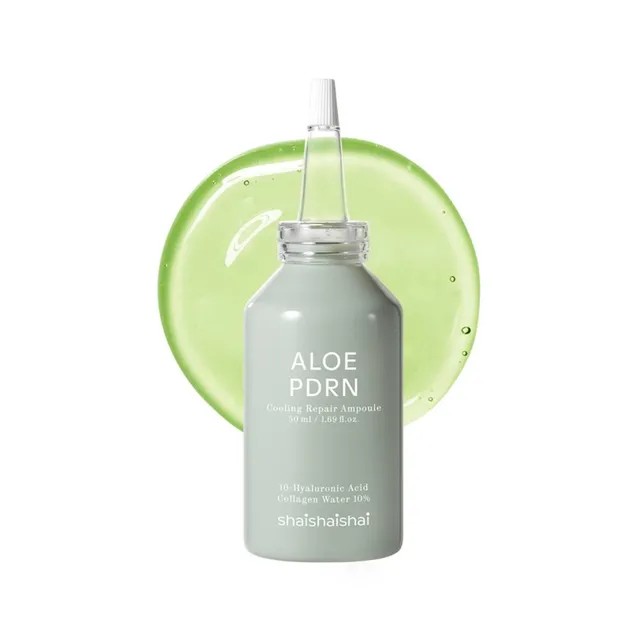 shaishaishai Aloe PDRN Cooling Repair Ampoule 50ml – Ενυδατικός & Καταπραϋντικός Ορός με Aloe και PDRN