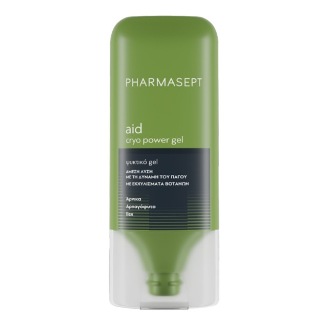Pharmasept Aid Cryo Power Gel Ψυκτικό Τοπικό Αναλγητικό Τζελ, 100ml