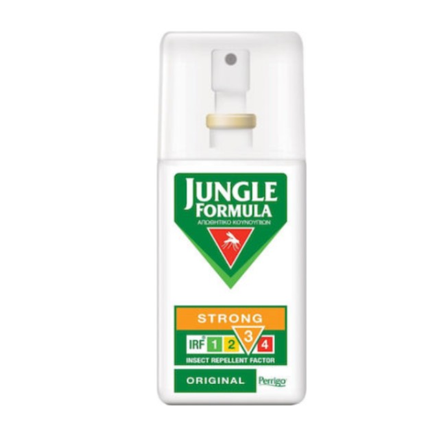 Jungle Formula Strong Original Εντομοαπωθητικό Σπρέι κατά των Κουνουπιών για Ισχυρή Προστασία, 75ml
