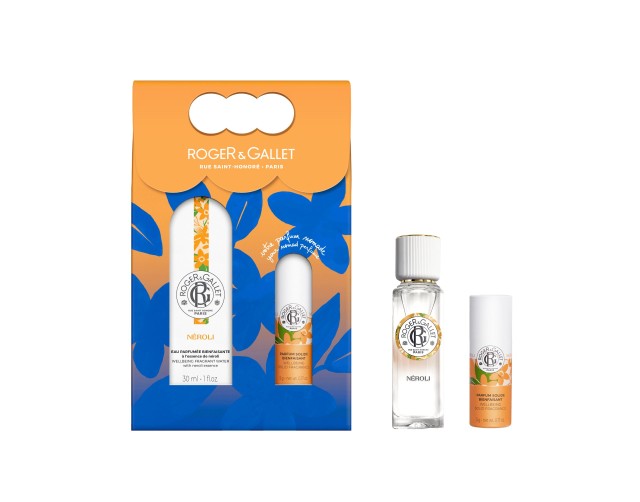 Roger & Gallet Promo Neroli Wellbeing Fragrant Water 30ml & Solid Fragrance 5g
