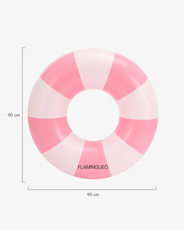 Flamingueo Φουσκωτό ροζ donut σωσίβιο 90x90cm Lula Floatie ,1τεμ