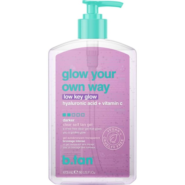 b.tan Glow Your Own Way Low Key Glow 473ml