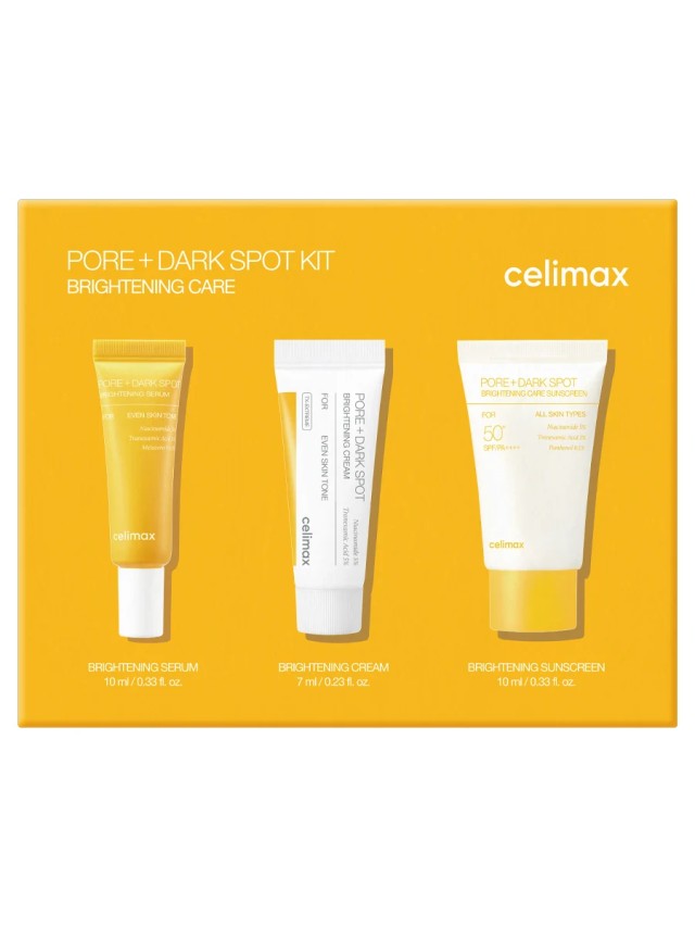 Celimax kit Pore + Dark Spot Brightening care ,3 τεμ