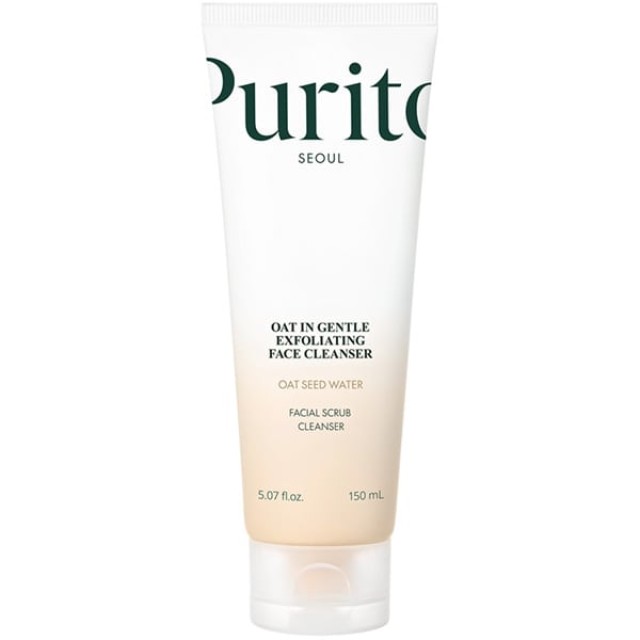 Purito Seoul Oat In Gentle Exfoliating Απαλό Απολεπιστικό Καθαριστικό Προσώπου με Βρώμη, 150ml