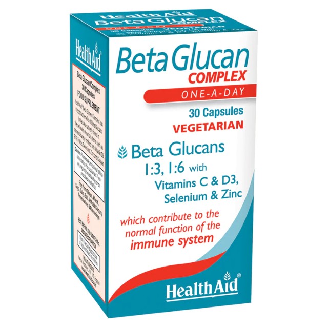 HEALTH AID Beta Glucan Complex 30 Ταμπλέτες