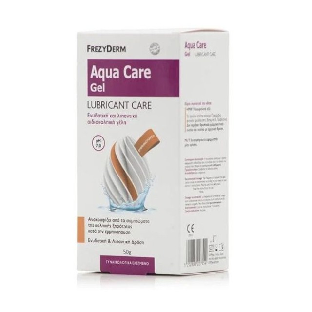 Frezyderm Aqua Care Gel pH 7 Ενυδατική & Λιπαντική Αιδιοκολπική Γέλη 50g