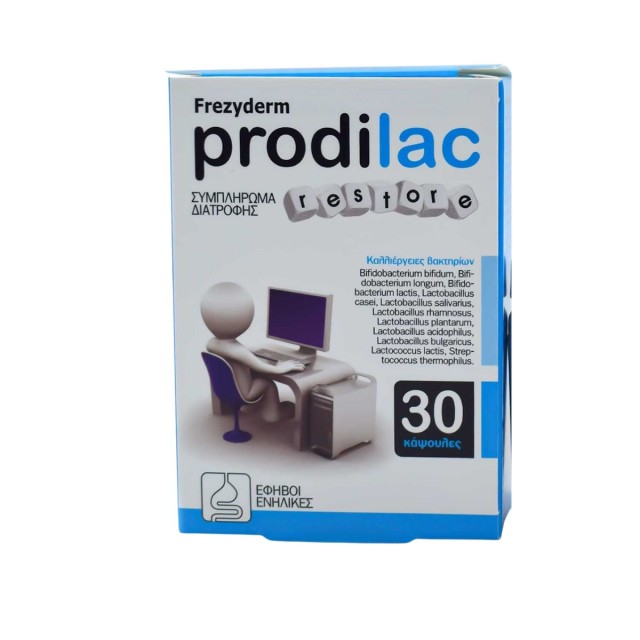 Frezyderm Prodilac Restore Προβιοτικό για Έφηβους και Ενήλικες 30 Κάψουλες