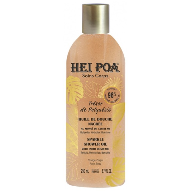 Hei Poa Tresor de Polynesie Sparkle Shower Oil 250ml