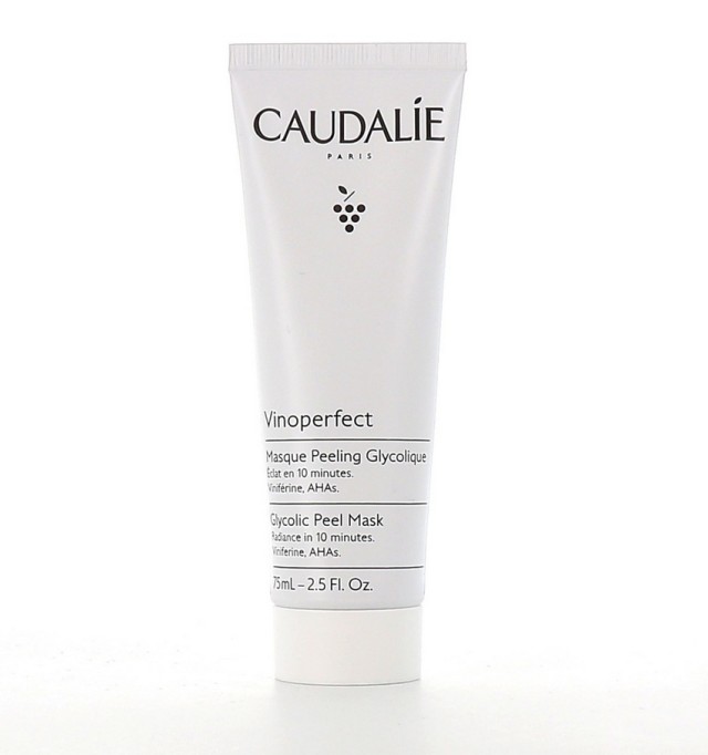 Caudalie Vinoperfect Glycolic Peel Mask Μάσκα Ήπιας Απολέπισης για Λάμψη & Ομοιόμορφο Τόνο, 75ml