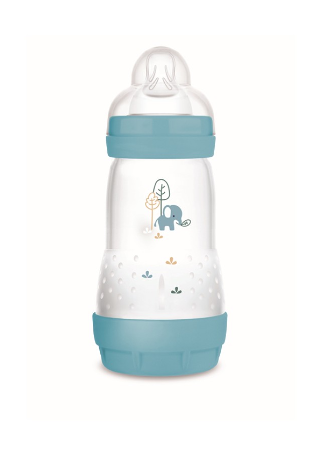 Mam Μπιμπερό Easy Start™ Anti-colic χρώματος γαλάζιο για αγόρι 2+μηνών ,260ml
