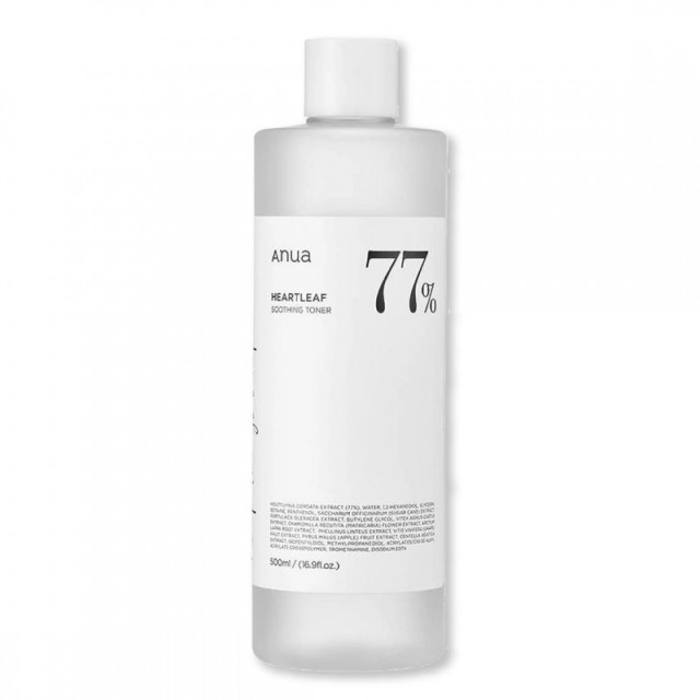 Anua Heartleaf 77% Soothing Toner Καταπραϋντική Λοσιόν,500ML