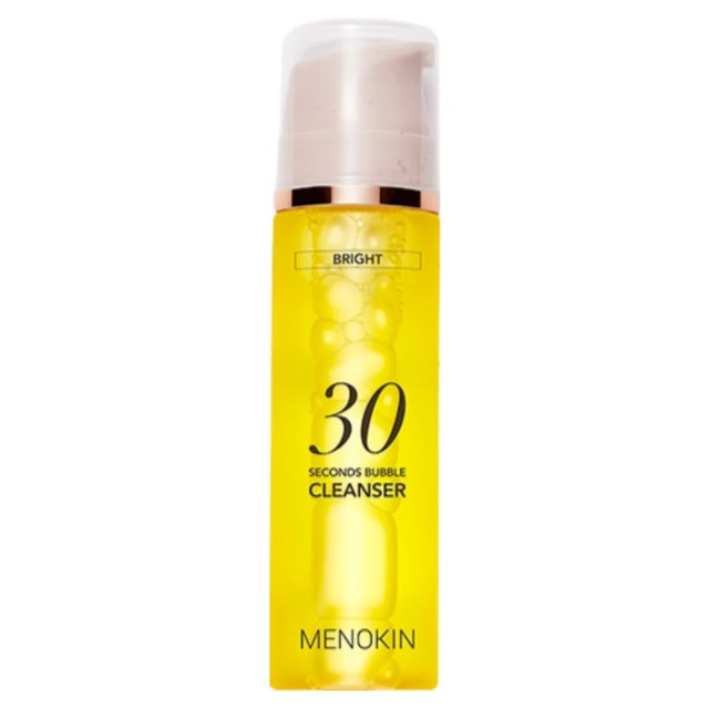 MENOKIN - 30 Seconds Bubble Cleanser Bright - Brightening Facial foam - 150ml