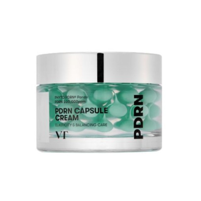 VT Cosmetics PDRN Capsule Cream 100-Κρέμα Καψουλών με PDRN για Λάμψη & Σύσφιξη 50ml