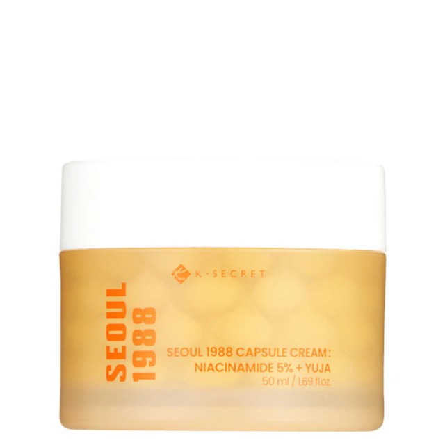 K-Secret Seoul 1988 Capsule Cream Niacinamide 5% + Yuja -Κρέμα Λάμψης με κάψουλες 15% Νιασιναμίδη και Yuja 50ml